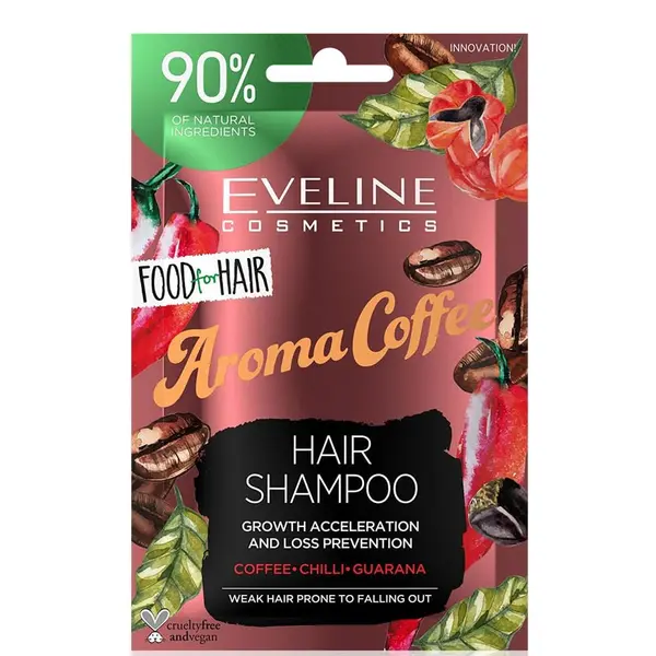 Eveline Food For Hair Aroma Coffee Hair Shampoo 20ml