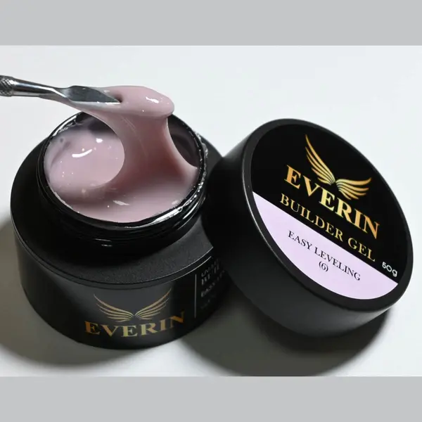 Everin Builder Gel Easy Leveling 06 – Gel Construcție Autonivelant 50g (Cover Pink Mauve)