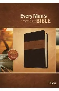Every Man's Bible-NIV-Deluxe Heritage - Stephen Arterburn