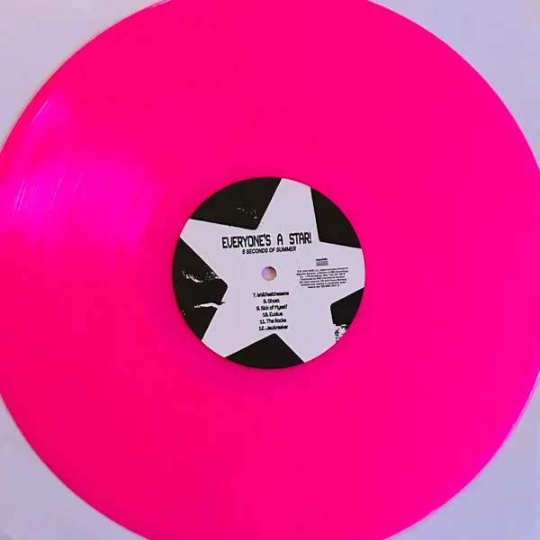 Everyone’s A Star! (Hot Pink Glitter Vinyl) | 5 Seconds Of Summer
