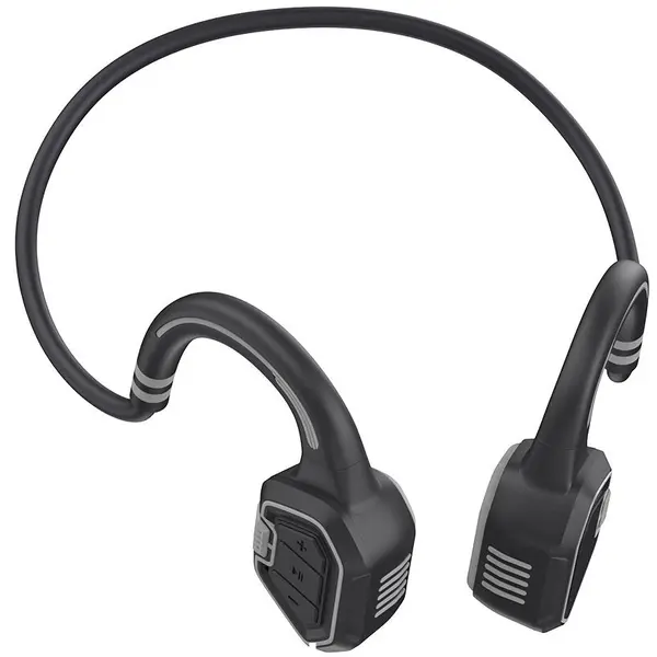 Evolveo Casti fara fir pentru pometi, Evolveo BoneSwim MP3 16GB, Gri
