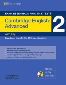 Exam Essentials: Cambridge Advanced Practice Tests 2 W/Key + DVD-ROM, Paperback/Tom Bradbury