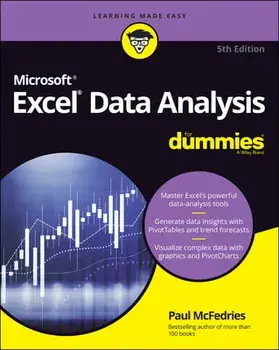 Excel Data Analysis For Dummies, 5th Edition, Paperback/P McFedries