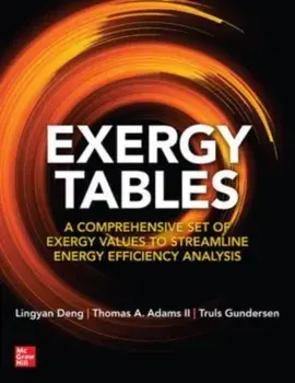 Exergy Tables: A Comprehensive Set of Exergy Values to Streamline Energy Efficiency Analysis, Paperback/Truls Gundersen