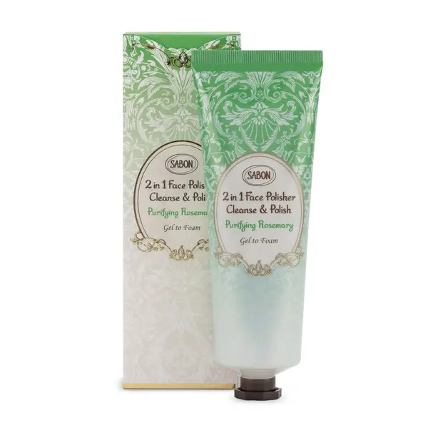 Exfoliant de faţă 2 în 1 Purifying Rosemary