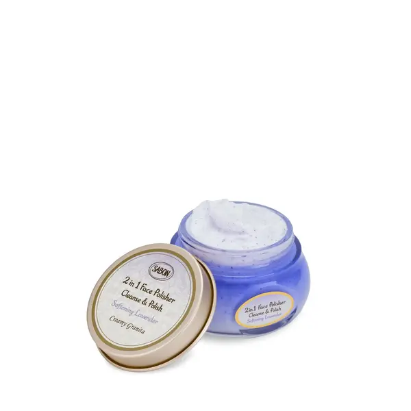 Exfoliant de faţă 2 în 1 Softening Lavender