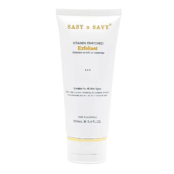 Exfoliant fata cu vitamine, 100ml, Sasy n Savy