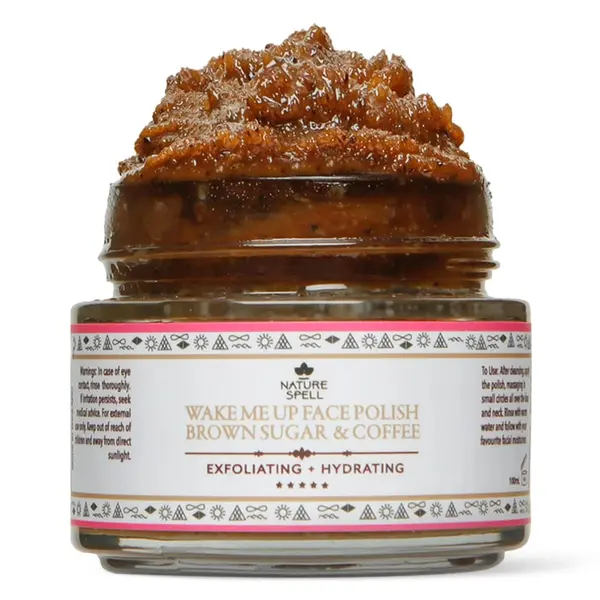 Exfoliant Hidratant Nature Spell Brown Sugar & Coffee Face Scrub