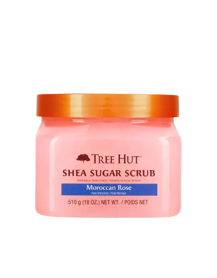 Exfoliant pentru corp Moroccan Rose, 510g, Tree Hut