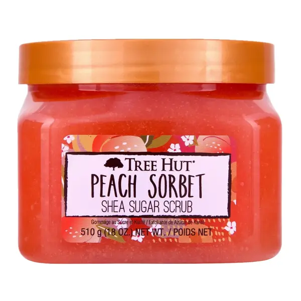 Exfoliant pentru corp Peach Sorbet, 510 g, Tree Hut