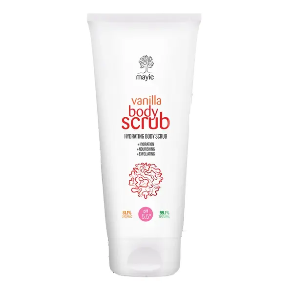 Exfoliant pentru corp Vanilla Body Scrub, 200ml, Mayie