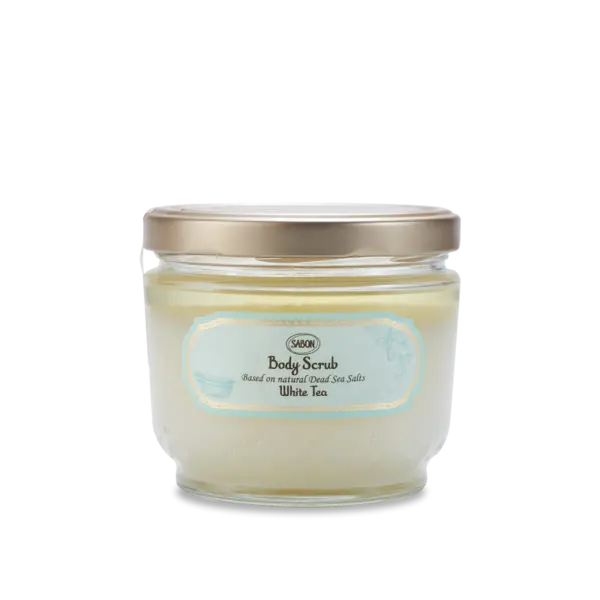 Exfoliant pentru corp White Tea, 600g, Sabon