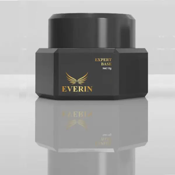 Expert Rubber Base Transparent Everin – Bază Gel UV 15g – elasticitate și aderență pentru unghii dificile