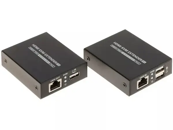 Extender HDMI si USB, 4K, cablu UTP/FTP, Cat6/6a/7, 70m, HDMI+USB-EX-70-4KPR