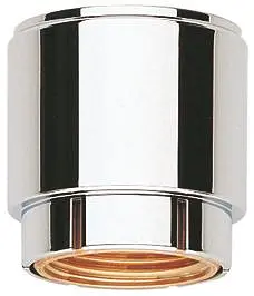 Extensie baterii Grohe 46238000, 3/4 inch, 2 bucati, pentru baterii cu montaj pe perete, Crom