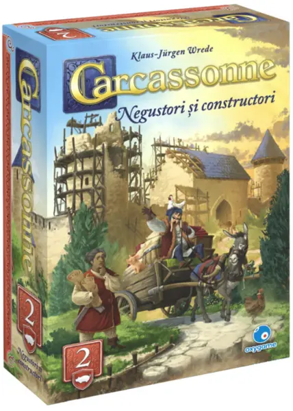 Extensie - Carcassonne: Negustori si constructori (Editia 2025) | Hans Im Gluck