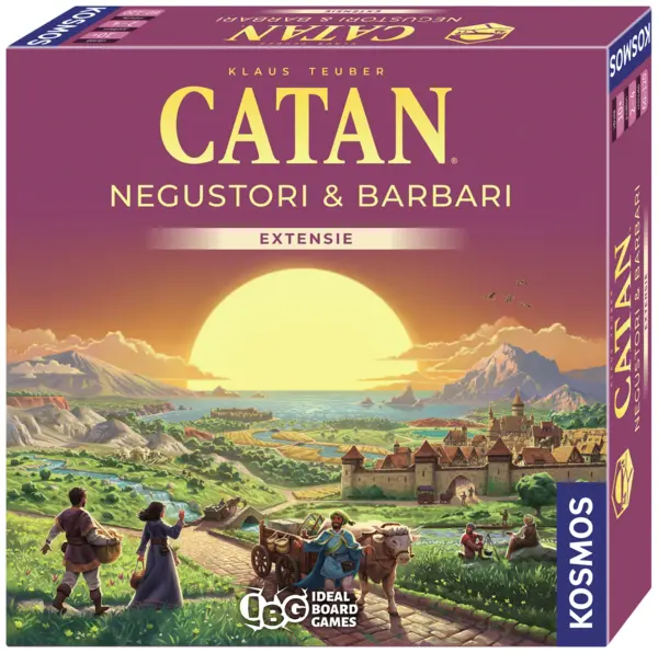 Extensie - Catan - Negustori & Barbari (Editia 2025) | Kosmos