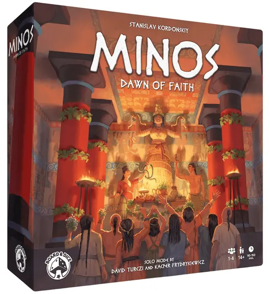 Extensie de joc de societate Minos: Dawn of Faith