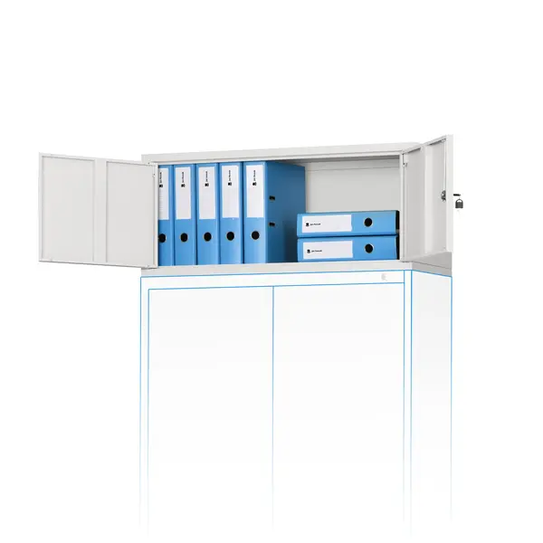 Extensie pentru dulap EWA, 900 x 380 x 400 mm, gri Extensie pentru dulap EWA, 900 x 380 x 400 mm, gri