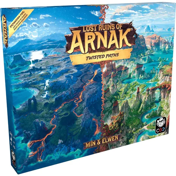 Extensie pentru joc de masă Lost Ruins of Arnak: Twisted Paths