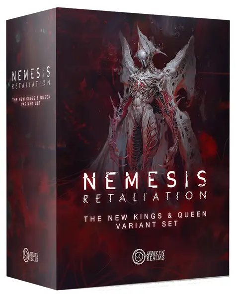 Extensie pentru joc de masă Nemesis: Retaliation - Set nou de variante Regi și Regină