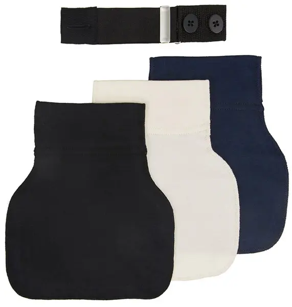 Extensie pentru pantaloni Carriwell - 3 buc, Black/White/Navy