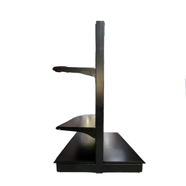 Extensie raft metalic pentru expunere &icirc;n magazine, dimensiuni L 1200x l 1000x H 1600 mm