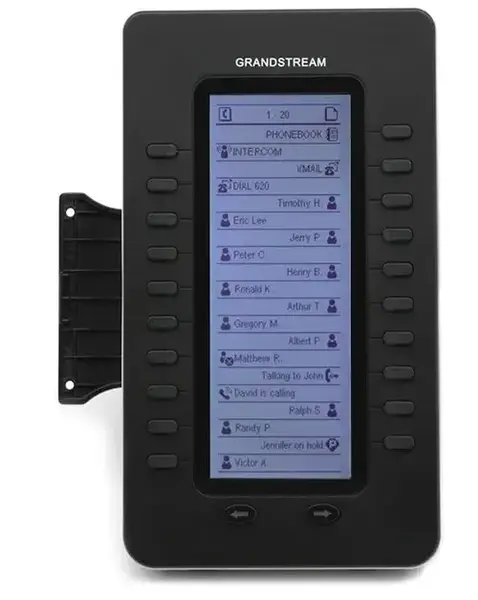 Extensie Telefon VoIP Grandstream GXP2200EXT, Reelif Type C, Negru