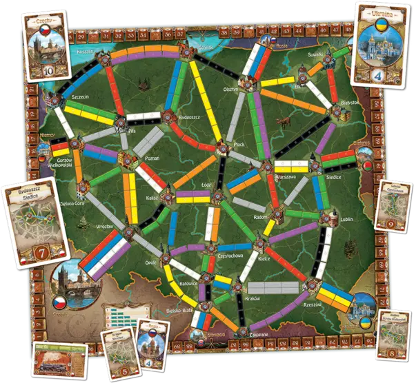 Extensie - Ticket to Ride - Polonia | Days of Wonder