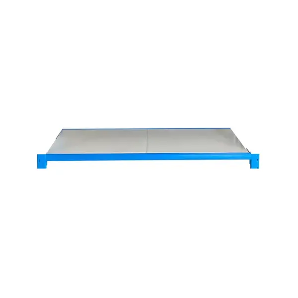 Extra-poliță pentru raft profesional 200KG – traversă albastră(BLUE), poliță albă (WHITE)