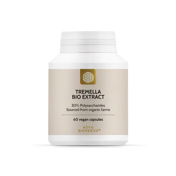 Extract de ciuperci Tremella Bio Extract, 60 capsule, Novo Biomedics