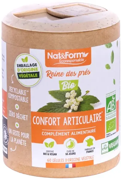 Extract de crețușcă de baltă, 60 capsule, Nat&Form