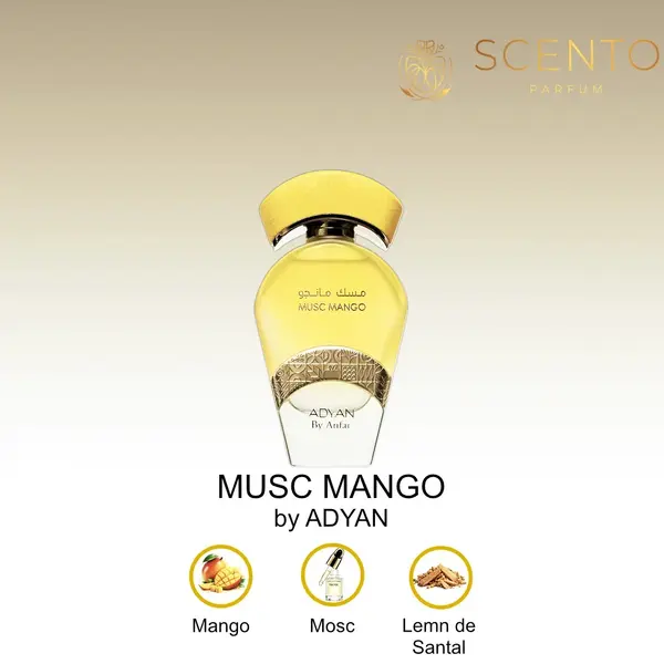Extract de parfum Adyan, Musc Mango, unisex, 100ml - Original Dubai