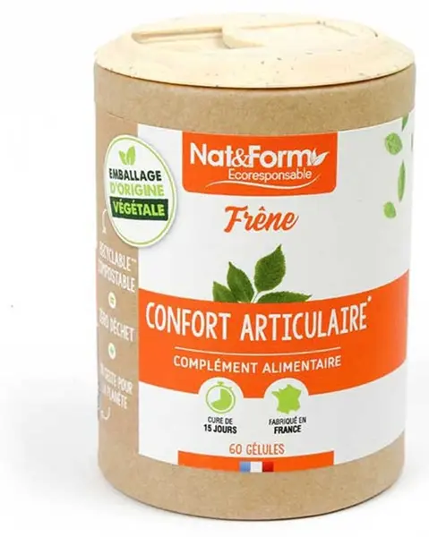 Extract din frunze de frasin, 60 capsule, Nat&Form