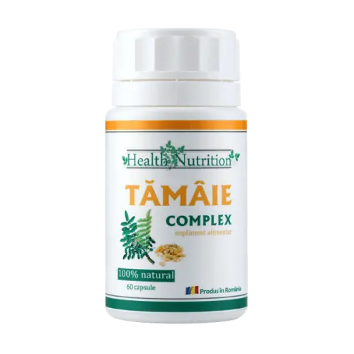 Extract natural de tamaie, 120 capsule, Health Nutrition
