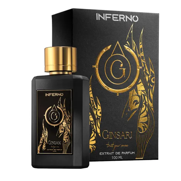 Extract parfum unisex, Ginsari Inferno, Oriental Vanilat, 100 ml