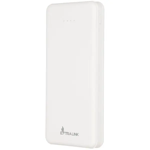 EXTRALINK Baterie externa Extralink EX.19577 Litiu (LiPo) 10000 mAh Alb