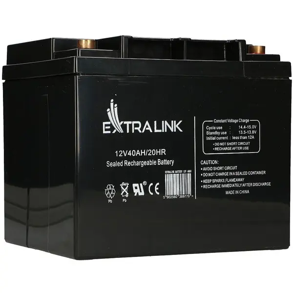 EXTRALINK Baterie UPS EXTRALINK Battery AGM 12V 40AH, 12V, 40Ah, AGM