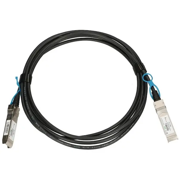 EXTRALINK Cablu cu modul, Extralink, SFP28, Negru/Argintiu