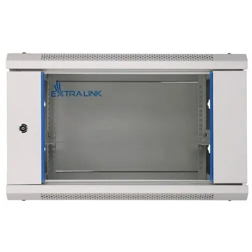 EXTRALINK Dulap montat pe perete, Extralink, 6U 600X450, Gri
