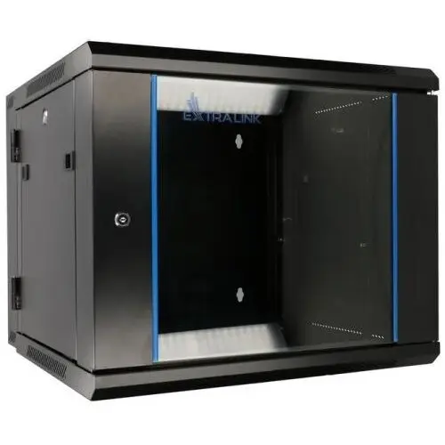 EXTRALINK Rack Extralink EX.12929 wall-mounted, 19inch, 6U, 600x600mm, Negru