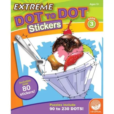Extreme Dot to Dot Stickers: Book 3