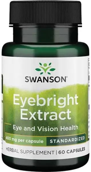 Eyebright Extract, 400 mg, 60 capsule, Swanson