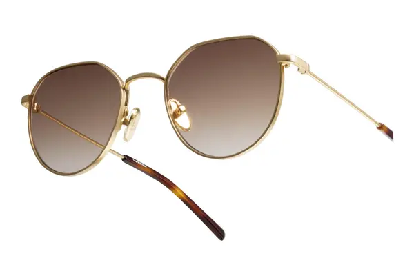 Eyerim Studio Bash Gold Matte Gradient Brown