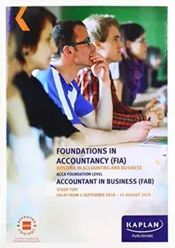 FAB - ACCOUNTANT IN BUSINESS - STUDY TEXT, Paperback/***