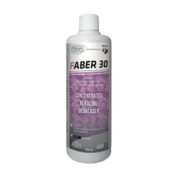 FABER 30 2.0, 1L - detergent alcalin concentrat pentru curatare in profunzime a pietrei naturale si pardoselilor