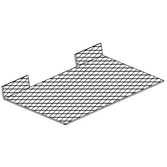 Faber Filtru metalic de grasime FABER 112.0157.248, pentru hote model 152 LG, 2152, 2156, 54 cm x 19.9 cm