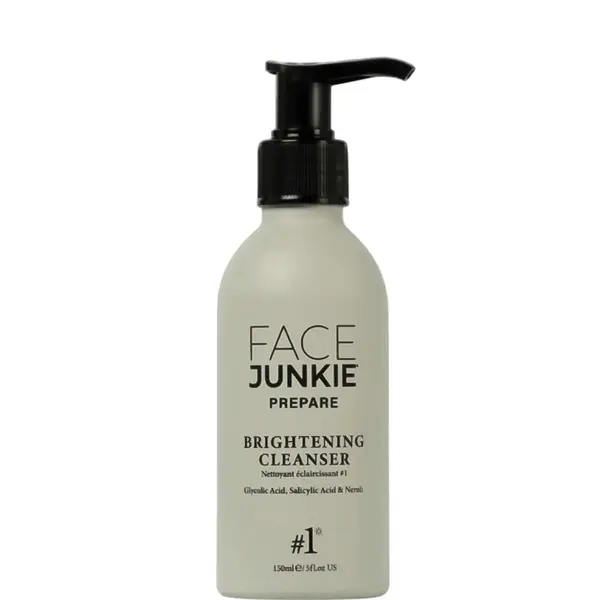 Face Junkie #1 Brightening Cleanser with Glycolic Acid, Salicylic Acid & Neroli Oil 150ml