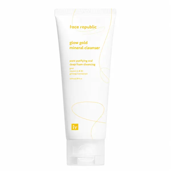 Face Republic - Glow Gold Mineral Cleanser, 100ml
