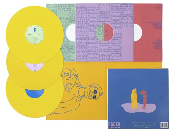 Faces - Yellow Vinyl | Mac Miller